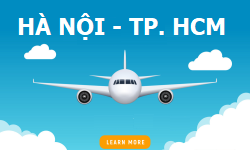 VÉ MÁY BAY HÀ NỘI ĐI HỒ CHÍ MINH